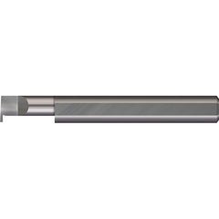 Micro 100 - Grooving Tools; Grooving Tool Type: Retaining Ring ; Material: Solid Carbide ; Shank Diameter (mm): 12.0000 ; Groove Width (mm): 5.00 ; Projection (mm): 3.760 ; Minimum Hole Diameter (mm): 12.00 - Exact Industrial Supply