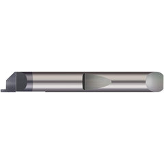 Micro 100 - Grooving Tools; Grooving Tool Type: Face ; Material: Solid Carbide ; Shank Diameter (Decimal Inch): 0.3125 ; Shank Diameter (Inch): 5/16 ; Groove Width (Decimal Inch): 0.0500 ; Projection (Decimal Inch): 0.0500 - Exact Industrial Supply