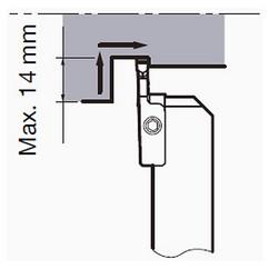 CGWSR2525-FLR3GP Grooving Tool - Makers Industrial Supply