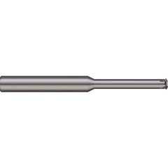 Micro 100 - Single Profile Thread Mills; Maximum Threads Per Inch: 64 ; Minimum Threads Per Inch: 32 ; Thread Type: Internal/External ; Minimum Nominal Diameter (Inch): #6 ; Cutting Diameter (Inch): 0.1000 ; Shank Diameter (Inch): 1/8 - Exact Industrial Supply