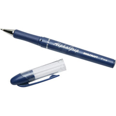 Ability One - Pens & Pencils; Type: Ball Point Pen ; Color: Blue ; Tip Type: Fine - Exact Industrial Supply