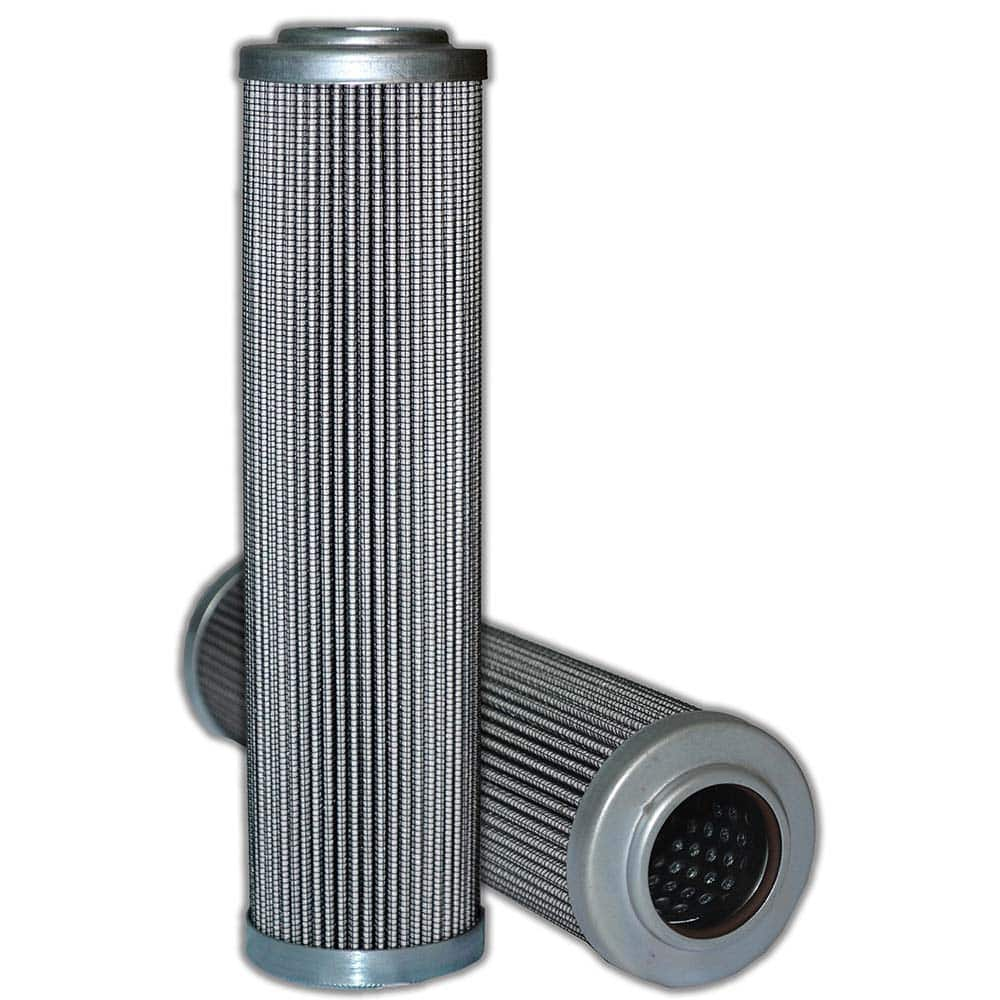 Replacement/Interchange Hydraulic Filter Element: Microglass, 10  µ