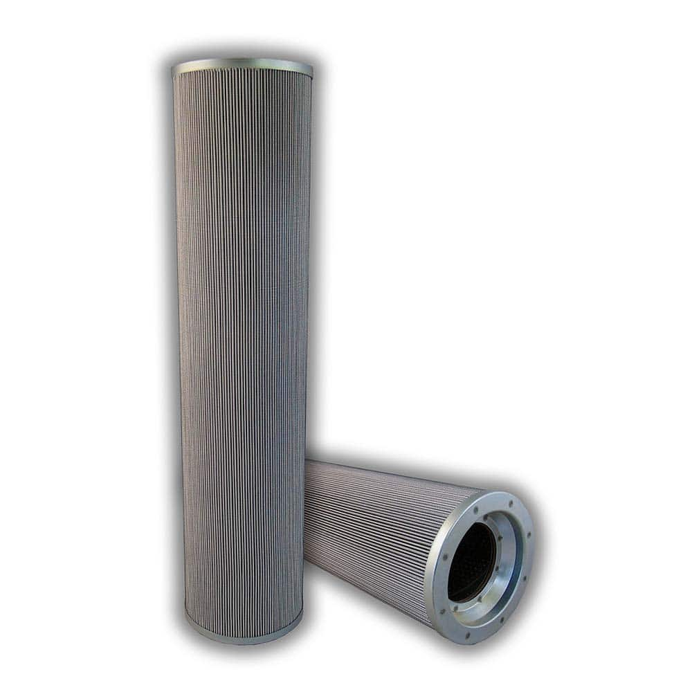 Replacement/Interchange Hydraulic Filter Element: Microglass, 10  µ