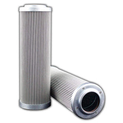 Replacement/Interchange Hydraulic Filter Element: Stainless Steel Fiber, 10  µ