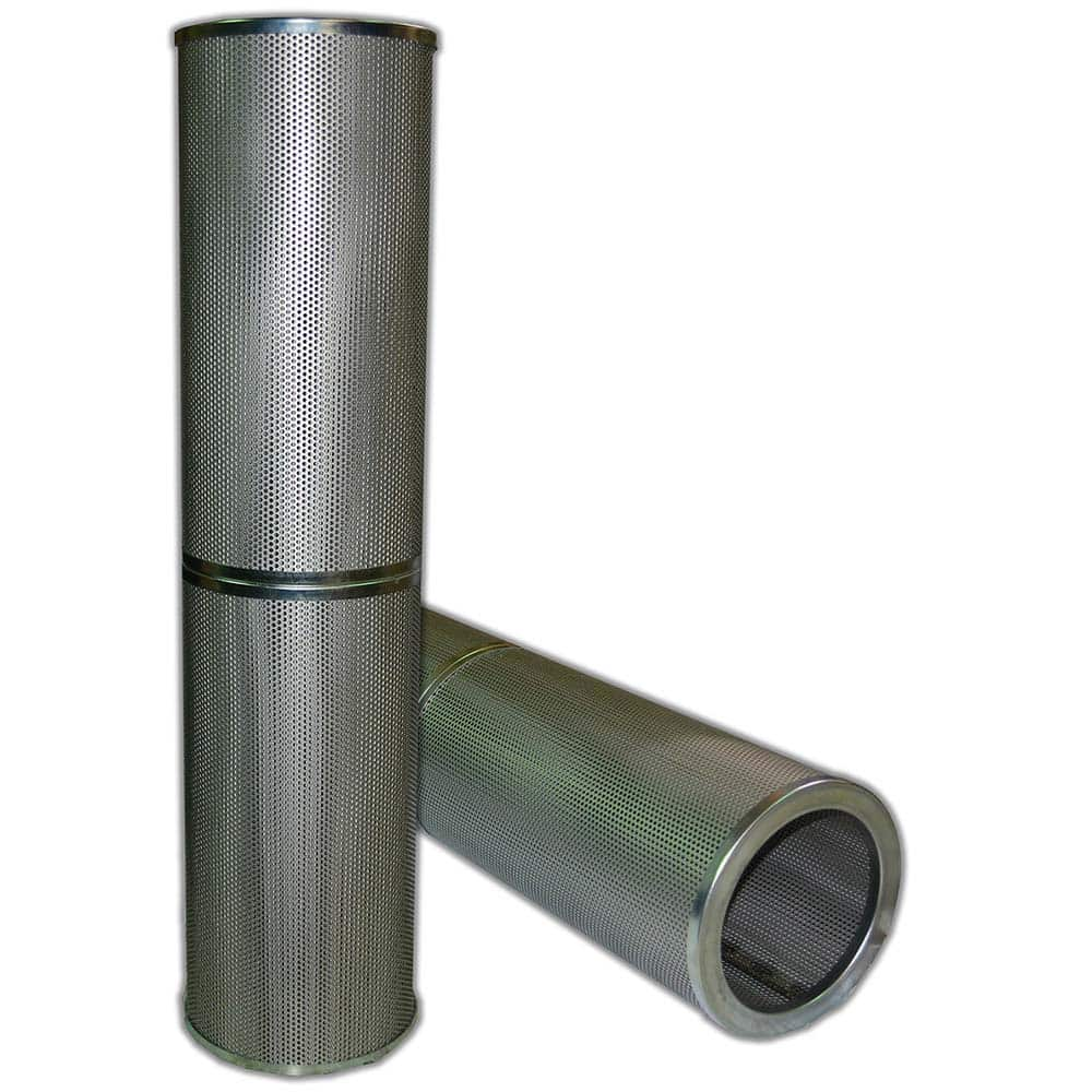 Replacement/Interchange Hydraulic Filter Element: Microglass, 10  µ