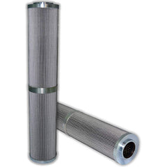 Replacement/Interchange Hydraulic Filter Element: Microglass, 10  µ