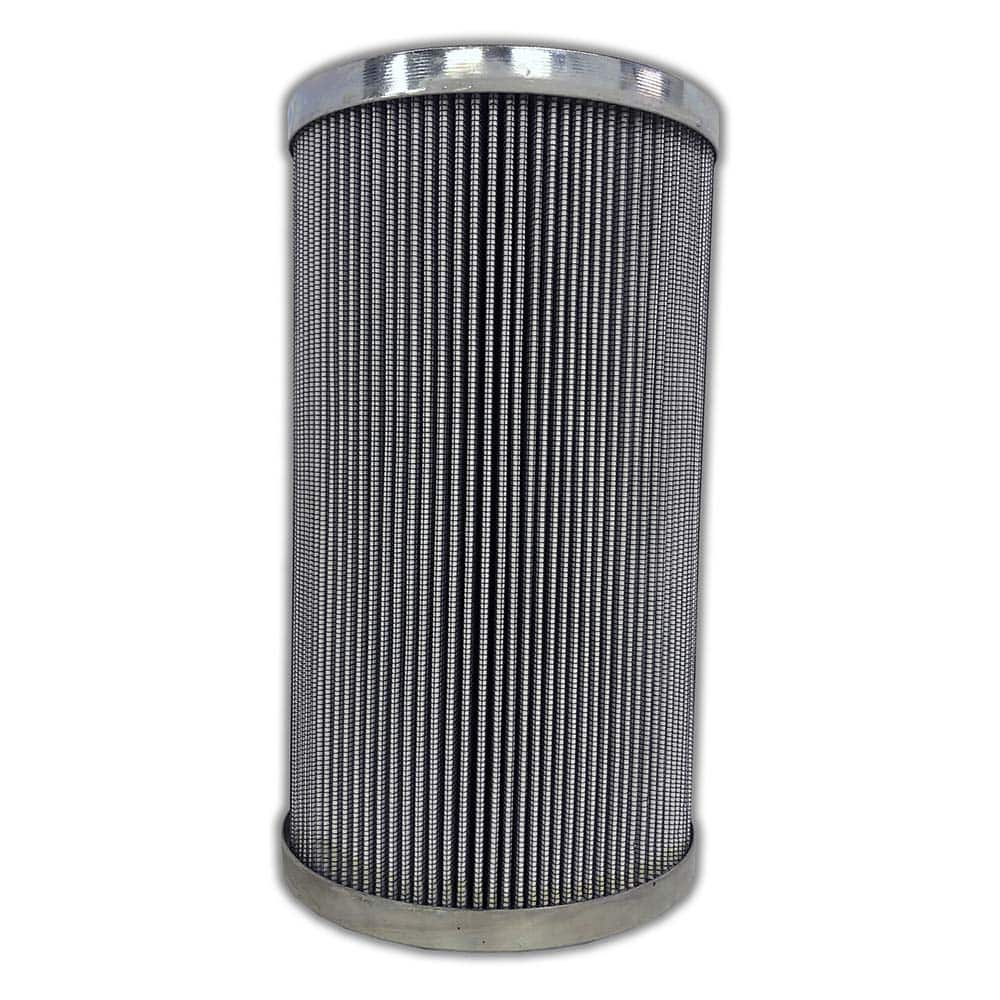 Replacement/Interchange Hydraulic Filter Element: Microglass, 10  µ