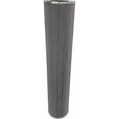 Replacement/Interchange Hydraulic Filter Element: Microglass, 10  µ