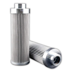 Replacement/Interchange Hydraulic Filter Element: Microglass, 10  µ