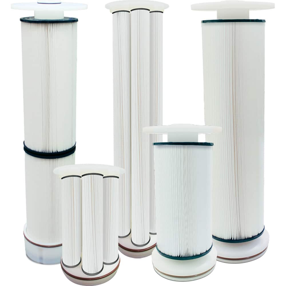 Hayward - Cartridge Filters; Style: Pleated ; Length (Inch): 10 ; Length (Decimal Inch): 10.0000 ; Outside Diameter (Decimal Inch): 2.7500 ; Outside Diameter (Inch): 2-3/4 ; Micron Rating: 0 - Exact Industrial Supply