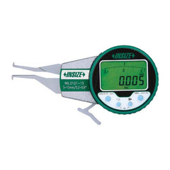 Insize USA LLC - Electronic Caliper Gages; Type: Internal ; Minimum Measurement (Inch): 0.8000 ; Minimum Measurement (mm): 20.00 ; Minimum Measurement (Decimal Inch): 0.8000 ; Maximum Measurement (Inch): 1.6000 ; Maximum Measurement (Decimal Inch): 1.6000 - Exact Industrial Supply