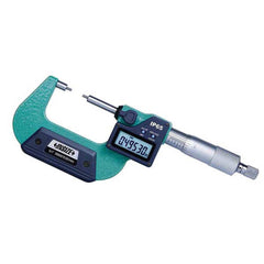 Insize USA LLC - Spline Micrometers; Operation Type: Electronic ; Minimum Measurement (mm): 0.00 ; Minimum Measurement (Decimal Inch): 0.0000 ; Maximum Measurement (Decimal Inch): 1.0000 ; Maximum Measurement (mm): 25.00 ; Digital Counter: No - Exact Industrial Supply