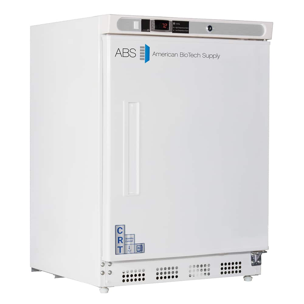 American BioTech Supply - Laboratory Refrigerators and Freezers; Type: Controlled Room Temperature Cabinet ; Volume Capacity: 4.6 Cu. Ft. ; Minimum Temperature (C): 20.00 ; Maximum Temperature (C): 25.00 ; Width (Inch): 23-3/4 ; Depth (Inch): 25-1/2 - Exact Industrial Supply