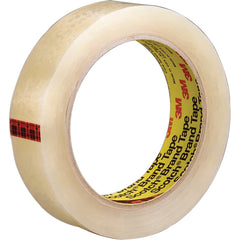 3M - Box Sealing & Label Protection Tape; Tape Number: 600 ; Thickness (mil): 2.3000 ; Length (yd): 72.00 (Yards); Width (Inch): 2 ; Color: Transparent - Exact Industrial Supply