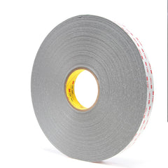 3M - Film Tape; Material Type: Nylon ; Thickness (mil): 62.0000 ; Color: White ; Adhesive Material: Rubber ; Width (Inch): 1 ; Length (Feet): 216.000 - Exact Industrial Supply