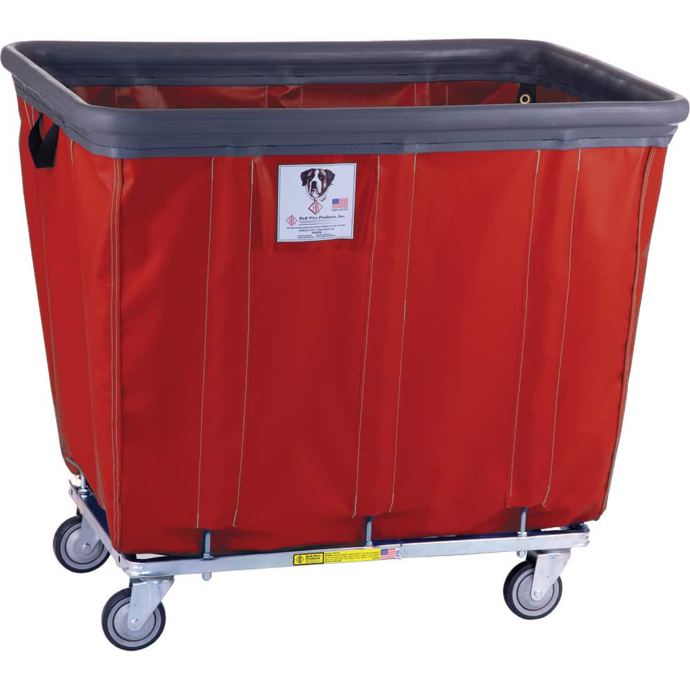 R&B Wire Products - 20 Bushel 800 Lb Heavy Duty 18 oz Vinyl Bumper Truck - Exact Industrial Supply