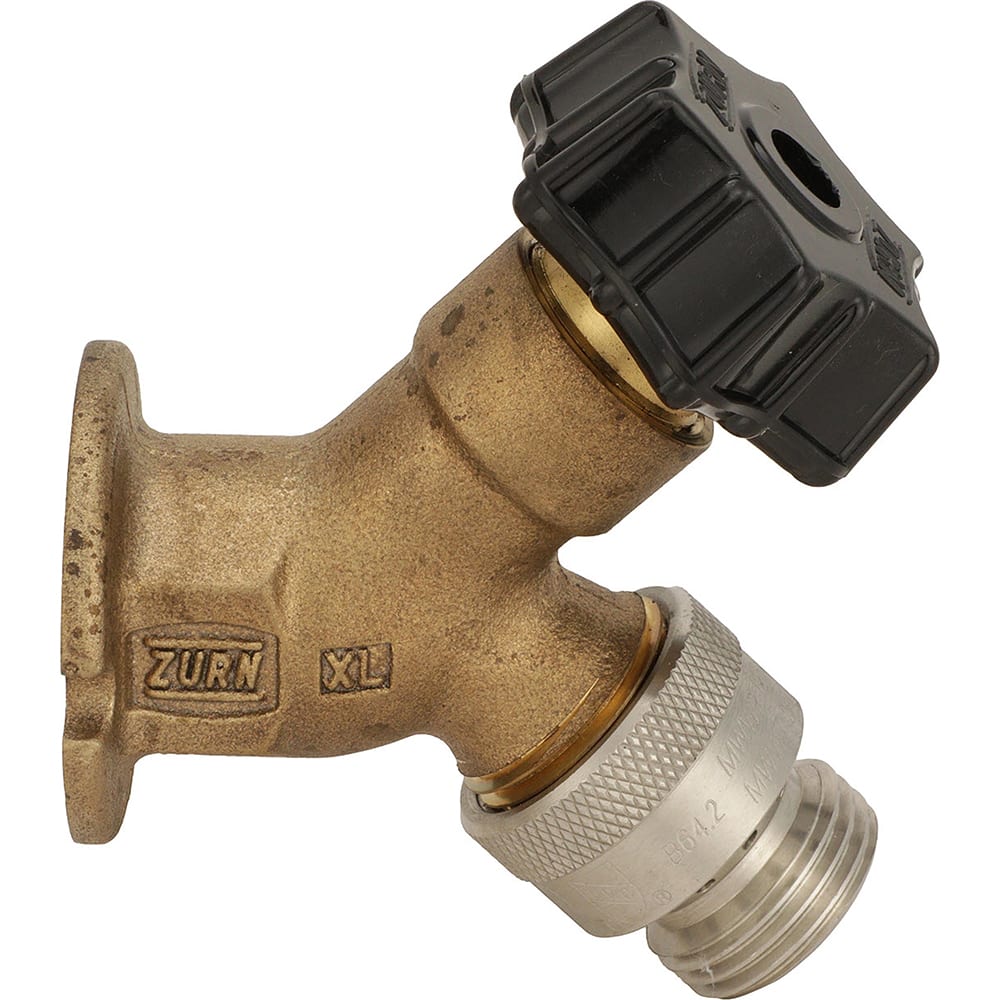 Zurn - Hydrant Couplers & Adapters; Type: Wall Hydrant ; Thread Size: 1/2 FPT ; Material: Bronze - Exact Industrial Supply