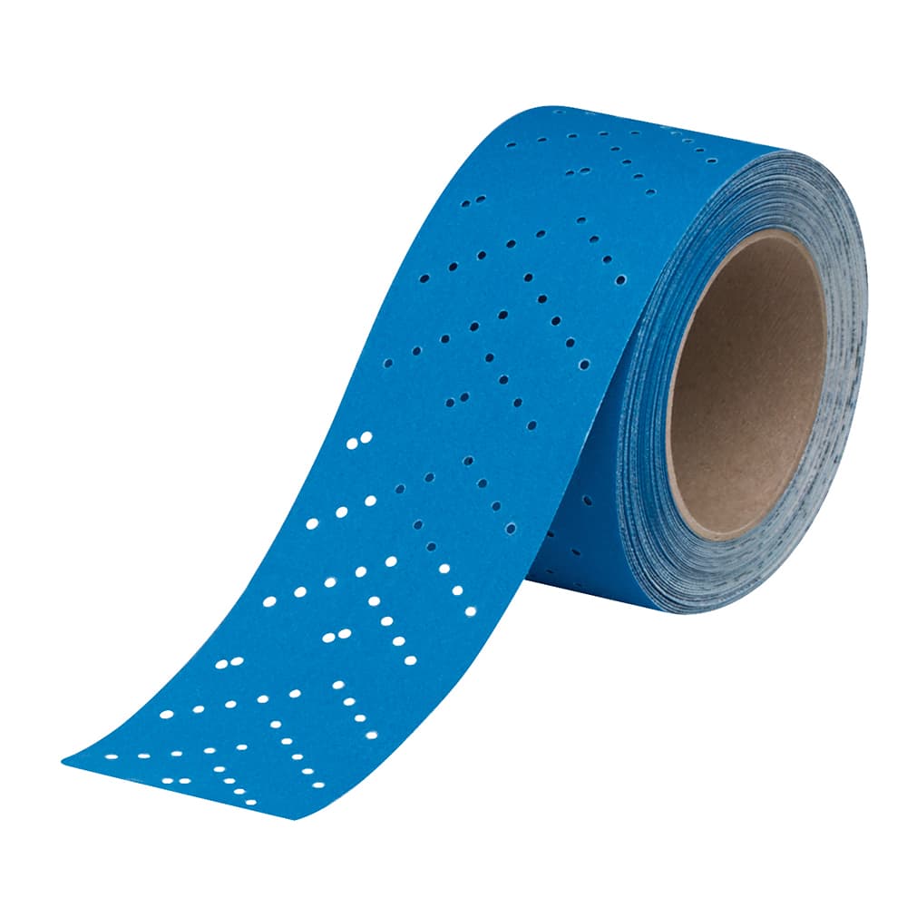 3M - Shop Rolls; Abrasive Material: Ceramic Aluminum Oxide ; Roll Width (Inch): 2-3/4 ; Roll Length (yd): 13.00 ; Grit: 320 ; Backing Material: Paper; Hook & Loop ; Backing Weight: C - Exact Industrial Supply