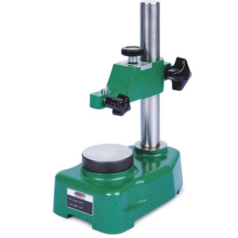 Insize USA LLC - Indicator Transfer & Comparator Gage Stands; Type: Dial Indicator Stand ; Fine Adjustment: Yes ; Includes: Anvil ; Includes Anvil: Yes ; Includes Dial Indicator: No ; Includes Holder: Yes - Exact Industrial Supply