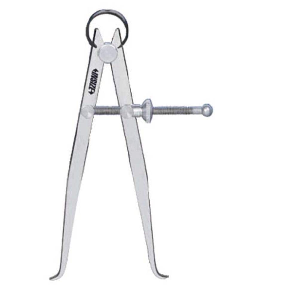 Insize USA LLC - Firm-Joint Calipers, Spring Calipers & Dividers; Type: Inside Spring Caliper ; Leg Size (Inch): 12 ; Joint Type: Firm Joint ; Maximum Measurement (Inch): 12 ; Maximum Measurement (Decimal Inch): 12 ; Calibrated: No - Exact Industrial Supply