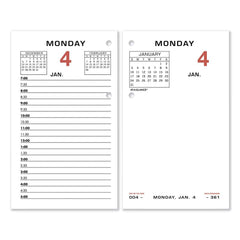 AT-A-GLANCE - Note Pads, Writing Pads & Notebooks Writing Pads & Notebook Type: Desk Calendar Refill Size: 3-1/2 x 6 - Makers Industrial Supply