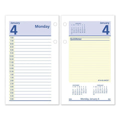 AT-A-GLANCE - Note Pads, Writing Pads & Notebooks Writing Pads & Notebook Type: Desk Calendar Refill Size: 3-1/2 x 6 - Makers Industrial Supply