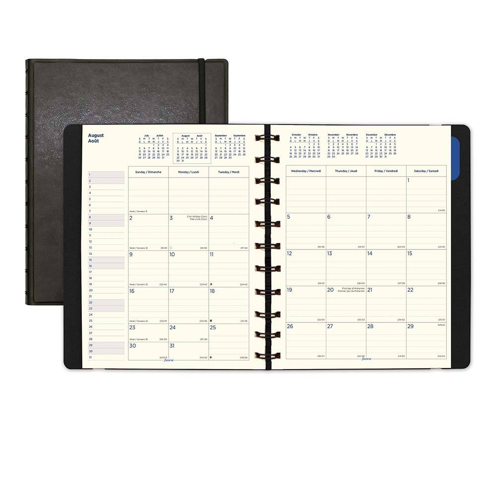 FiloFax - Note Pads, Writing Pads & Notebooks Writing Pads & Notebook Type: Appointment Book Size: 10-7/8 x 8-1/2 - Makers Industrial Supply