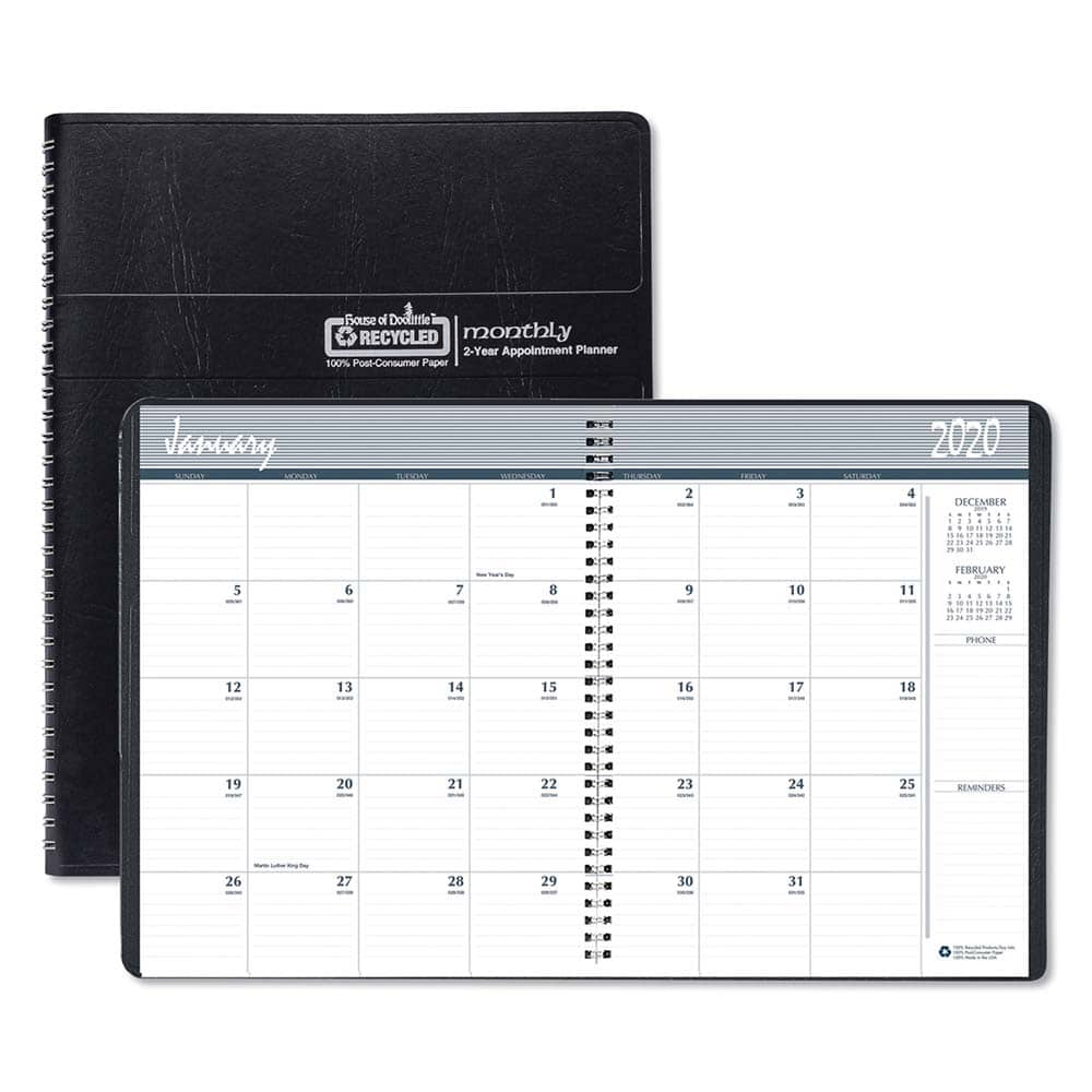 House of Doolittle - Note Pads, Writing Pads & Notebooks Writing Pads & Notebook Type: Appointment Book Size: 6-7/8 x 8-3/4 - Makers Industrial Supply