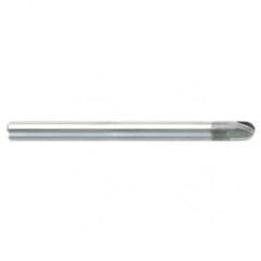 1/8 TuffCut DM 2 Fl Ball Nose ALtima 52 Coated Center Cutting End Mill - Makers Industrial Supply