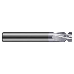 Harvey Tool - 90° 0.282" Minor Diam, 1/2" Cut Diam, 0.021" Min Width, 4-Flute Solid Carbide Picatinny Rail Form Cutter - Exact Industrial Supply