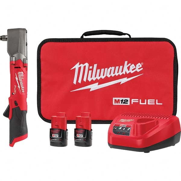 Milwaukee Tool - Cordless Impact Wrenches & Ratchets Voltage: 12.0 Drive Size (Inch): 1/2 - Makers Industrial Supply