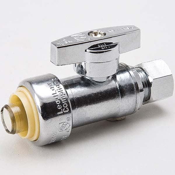 B&K Mueller - Water Supply Stops Type: 1/4 Turn Ball Valve Design Style: Straight - Makers Industrial Supply