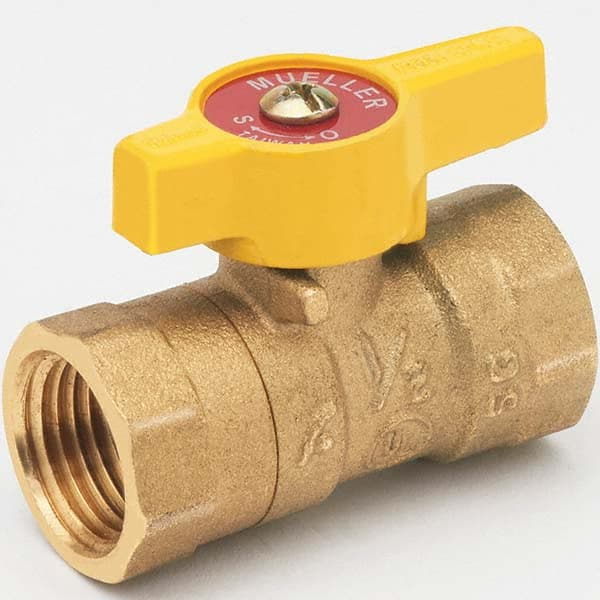 B&K Mueller - Gas Ball Valves Style: Straight w/o Side Tap Pipe Size: 3/4 - Makers Industrial Supply