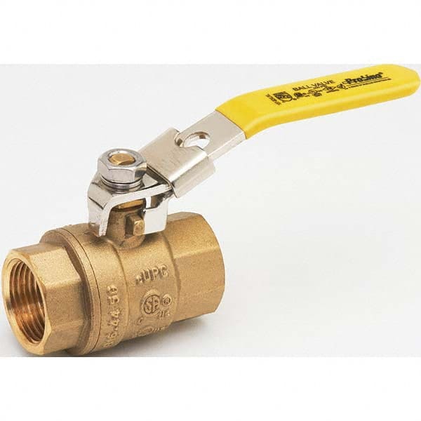 B&K Mueller - Gas Ball Valves Style: Straight w/Side Tap Pipe Size: 1 - Makers Industrial Supply