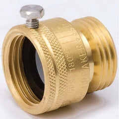 B&K Mueller - Vacuum-Breaker Valves Type: Hose Connection Vacuum Breaker Material: Brass - Makers Industrial Supply