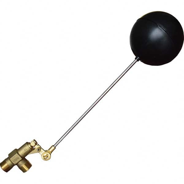 Control Devices - Float Valves Type: Mechanical Style: Angle Pattern-Single Seat - Makers Industrial Supply