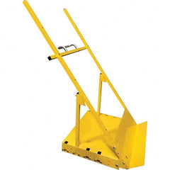 Saw Trax - 800 Lb Capacity Steel Scoop Dolly - Makers Industrial Supply