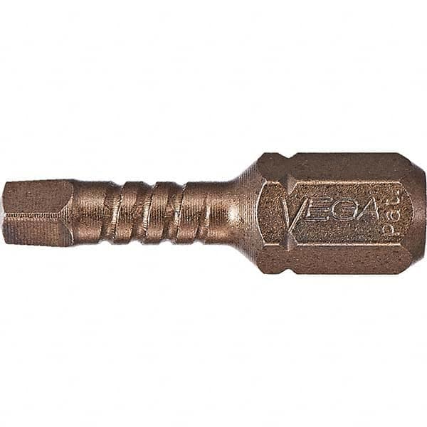 VEGA Industries - 3" Square 2" OAL S2 Steel Impact Rated Square Bit - Makers Industrial Supply