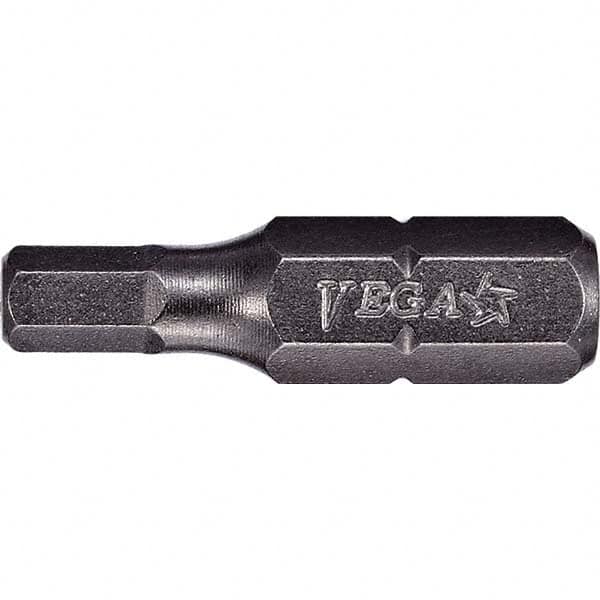 VEGA Industries - Hex Screwdriver Bits Type: Hex Tamper Screwdriver Bit Measurement Type: Metric - Makers Industrial Supply