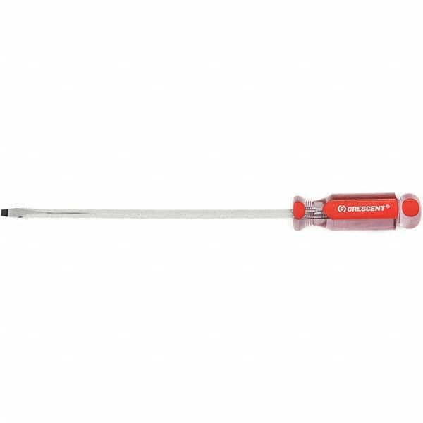 Crescent - 3/16" Blade Width x 12-13/16" OAL Screwdriver Slotted Screwdriver - Makers Industrial Supply