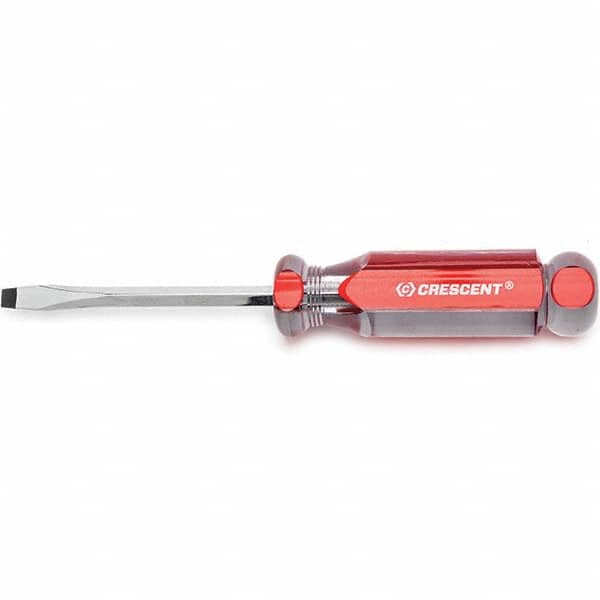 Crescent - Slotted Screwdrivers Tool Type: Screwdriver Overall Length Range: 7" - 9.9" - Makers Industrial Supply