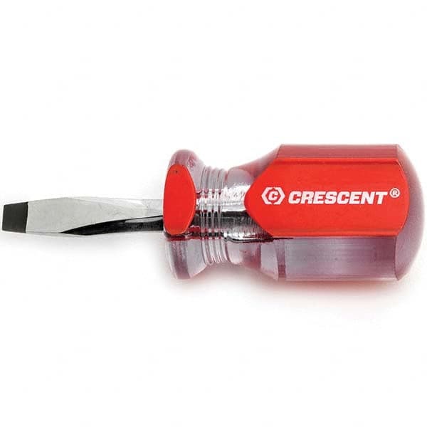 Crescent - Slotted Screwdrivers Tool Type: Screwdriver Overall Length Range: 3" - 6.9" - Makers Industrial Supply