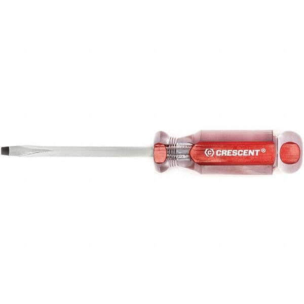 Crescent - Slotted Screwdrivers Tool Type: Screwdriver Overall Length Range: 7" - 9.9" - Makers Industrial Supply