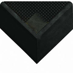 Wearwell - 37" Long x 31" Wide, Natural Rubber Surface, Boot Scrape Surface Entrance Matting - Makers Industrial Supply