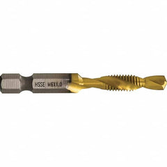 Greenlee - Combination Drill & Tap Sets Minimum Thread Size (mm): M6x1.00 Maximum Thread Size (mm): M6x1.00 - Makers Industrial Supply