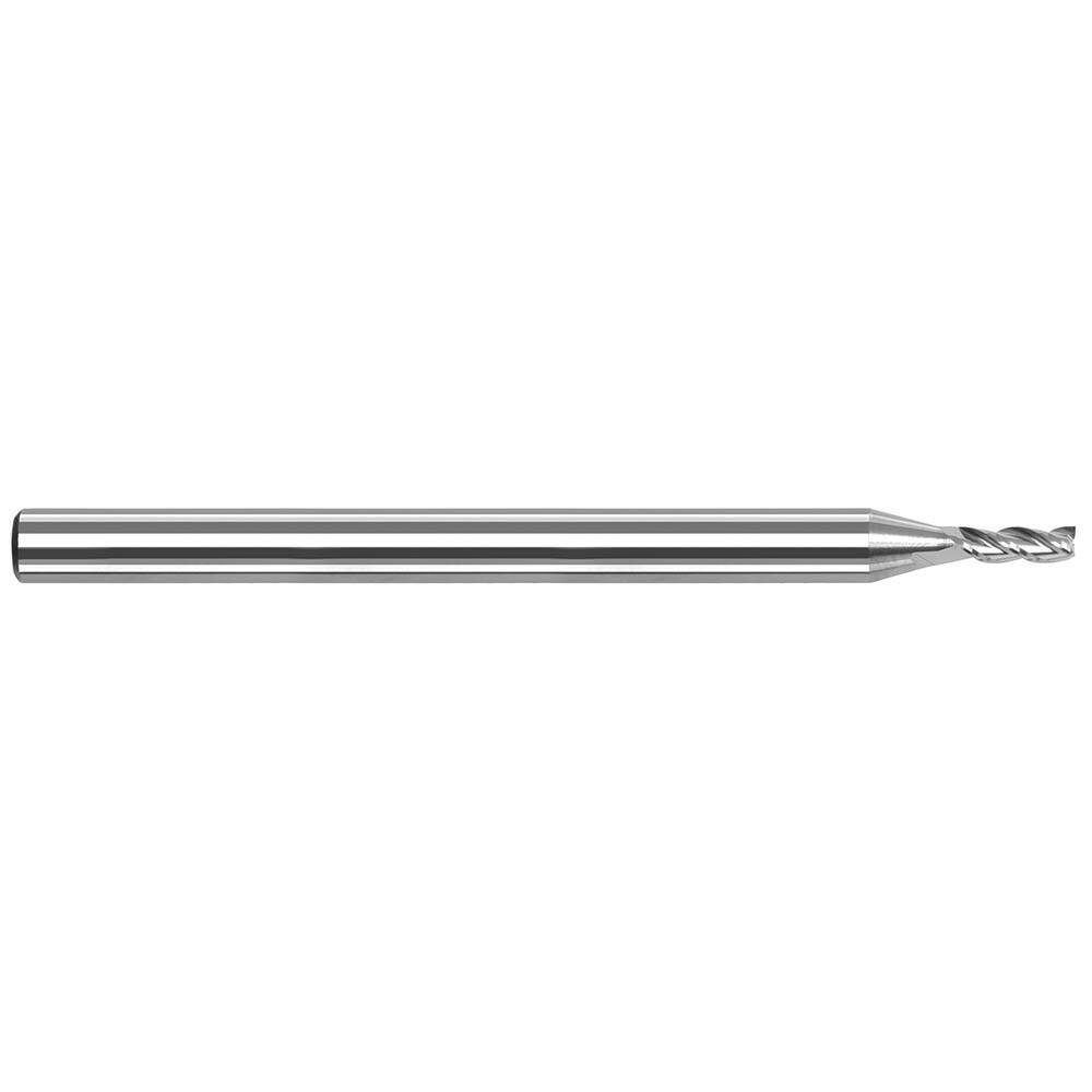 Harvey Tool - Square End Mills Mill Diameter (mm): 0.50 Mill Diameter (Decimal Inch): 0.0200 - Makers Industrial Supply