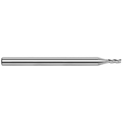 Harvey Tool - Square End Mills Mill Diameter (mm): 0.50 Mill Diameter (Decimal Inch): 0.0200 - Makers Industrial Supply