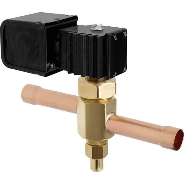 Parker - 1/2" Port Brass Solenoid Solenoid Valve - Makers Industrial Supply