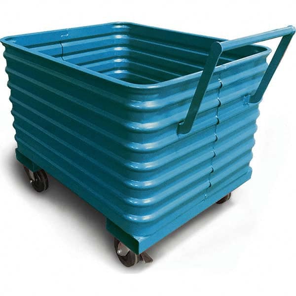 Steel King - Hoppers & Basket Trucks Type: Waste Truck Load Capacity (Lb.): 4,000 - Makers Industrial Supply