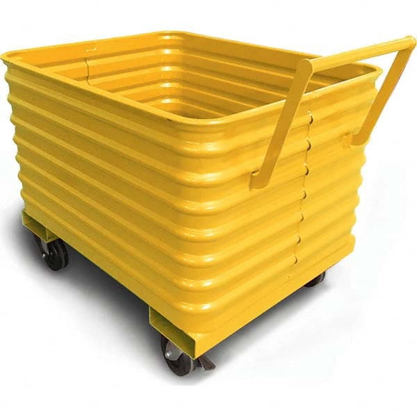 Steel King - Hoppers & Basket Trucks Type: Waste Truck Load Capacity (Lb.): 4,000 - Makers Industrial Supply